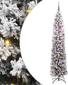 vidaXL Τεχνητό Χριστουγεννιάτικο Δέντρο με 300 LED Πράσινο 210 cm