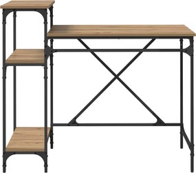 vidaXL Γραφείο Artisan Oak Επεξεργασμένο ξύλο 105 x 50 x 90 cm