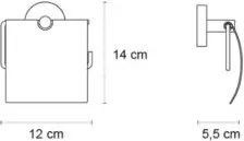 Karag Uno Bianco 140366 - Χαρτοθήκη Κλειστή Λευκή