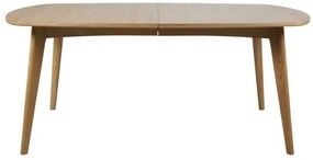 Τραπέζι Oakland A104, Ανοιχτό καφέ, 76x102x180cm, 48 kg, Ινοσανίδες μέσης πυκνότητας, Ξύλο, Ξύλο: Δρυς | Epipla1.gr