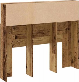 vidaXL Κεφαλάρι Με Αποθηκευτικό Χώρο 120x19x103,5 εκ. Επεξ. Ξύλο