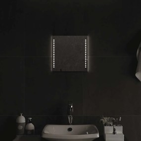 vidaXL Καθρέφτης Μπάνιου με LED 30x30 εκ.