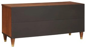 vidaXL Ντουλάπες &amp; ράφια αποθήκευσης μέσων Καφέ 100 x 33.5 x 46 εκ