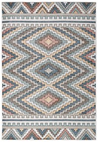 Χαλί All Season (160x230) Polcarpet Bohem Burano 9680A Cream Mavi