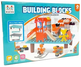 Ze jia toys Παιδικά τουβλάκια παζλ - Building blocks