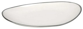 Πιατέλα Σερβιρίσματος Nautica KNZ150K6 36x24,5x2,5cm Grey Espiel Porcelain