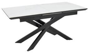 Τραπέζι Rogemi 101-000107 160-200x90x75cm Black-Grey