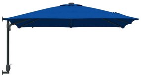 vidaXL Ομπρέλα Κήπου Αζούρ μπλε 248.5 x 247.5 x 160 εκ. ύφασμα