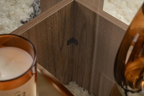 Τραπεζάκι Σαλονιού Καρυδιά FLAVIO 105x65x30