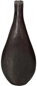 Βάζο ArteLibre Μαύρο Γυαλί 16.5x7x40cm