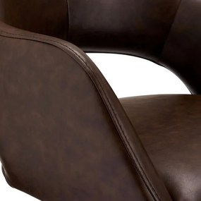 Luna Dining Chair Dark Brown