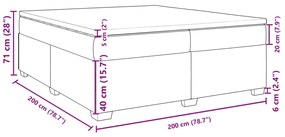 ΚΡΕΒΑΤΙ BOXSPRING ΜΕ ΣΤΡΩΜΑ ΛΕΥΚΟ 200X200 ΕΚ. ΣΥΝΘΕΤΙΚΟ ΔΕΡΜΑ 3285226