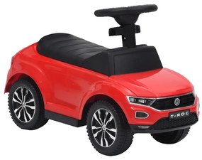 ΠΑΙΔΙΚΟ ΑΥΤΟΚΙΝΗΤΟ ΠΕΡΠΑΤΟΥΡΑ VOLKSWAGEN T-ROC ΚΟΚΚΙΝΟ 80330