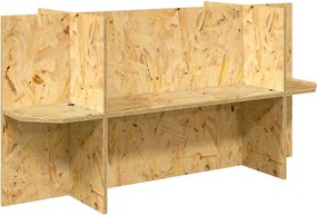 vidaXL Terrarium Καφέ 100 x 40 x 90 cm OSB