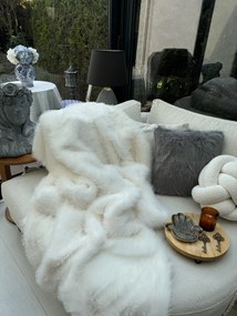 Ριχτάρι Καναπέ Λευκό LOLITA 200x75