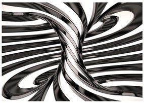 Φωτοταπετσαρία - Black and white swirl 350x270