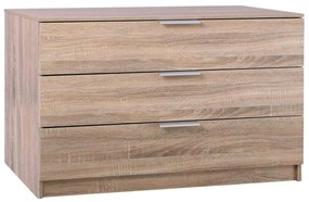 Συρταριέρα DRAWER 3-Σ 80x40x64cm Sonoma