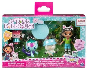 Παιχνίδι Μινιατούρα Gabbys Dollhouse: Cat Adventures - Gabby Friends Camping Figure Set 6067225 Mult