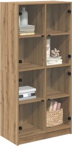 vidaXL Highboard Artisan Oak 68 x 37 x 142 εκ Επεξεργασμένο ξύλο