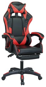 Καρέκλα Gaming με Υποπόδιο 61 x 63 x 117-127 cm Bakaji 02834658