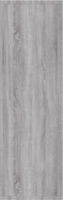 vidaXL Βιβλιοθήκη/Βοηθητικό Ντουλάπι Γκρι Sonoma 50x25x80 εκ Επεξ Ξύλο