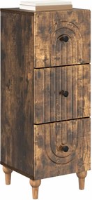 vidaXL Ντουλάπι με Συρτάρια 33 x 34,5 x 90 εκ Επεξεργασμένο Ξύλο
