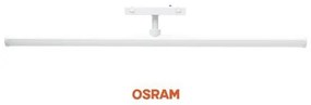 Γραμμικό Φωτιστικό Ράγας LED 12W 3000K 60x2,6cm Spotlight-6676-Λευκό 6676