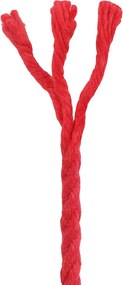 vidaXL Cotton Twine 2 τμχ. 2 mm 100 m Κόκκινο 100% Βαμβάκι