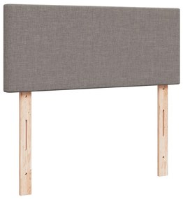 ΚΡΕΒΑΤΙ BOXSPRING ΜΕ ΣΤΡΩΜΑ TAUPE 120X190 ΕΚ. ΥΦΑΣΜΑΤΙΝΟ 3287392