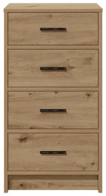 vidaXL Μπουφές Artisan Oak 40x41x75 εκ. Επεξεργασμένο Ξύλο