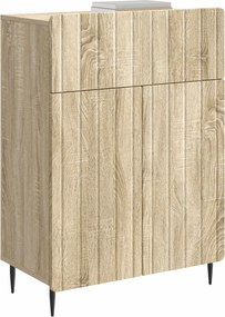 vidaXL Πλαϊνό γραφείο Sonoma Δρυς 66 x 34,5 x 92 εκ.