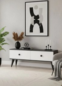 TV Stand Mona 120 - Anthracite, White Anthracite
White