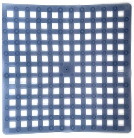 Αντιολισθητικό Πατάκι Ντουζιέρας (54x54) Octopus Square Μπλε Τζιν