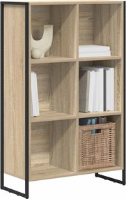 vidaXL Βιβλιοθήκη 99.5 x 30 x 108.5 εκ Επεξεργασμένο Ξύλο Σονόμα