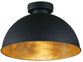 Φωτιστικό Οροφής - Πλαφονιέρα Jimmy R60121002 1xE27 60W Φ31cm 19cm Black RL Lighting Metal