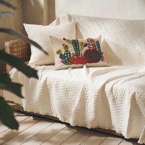 Ριχτάρι Tετραθέσιου Καναπέ (180x350) Gofis Home Eliena Ivory 402/05