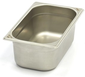 Gastronorm Container - 1/4 GN - 10cm Deep - Stainless Steel