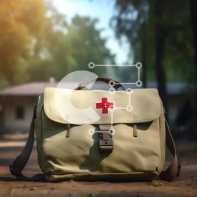 Intra Συλλεκτικό Ξύλινο Παζλ Plywood  4mm - Tan Messenger Bag in Nature Σε Ξύλινο Κουτί - Διαστάσεις Puzzle: 10x10 cm – 25 κομμάτια