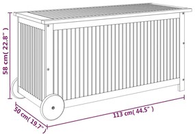 ΜΠΑΟΥΛΟ ΑΠΟΘΗΚΕΥΣΗΣ ΚΗΠΟΥ ΜΕ ΡΟΔΕΣ 113X50X58 ΕΚ. ΜΑΣΙΦ ΑΚΑΚΙΑ 319712