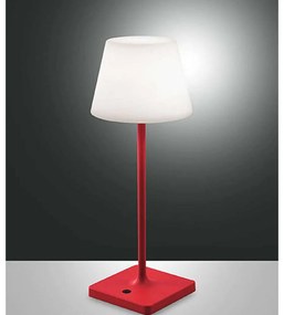 Φωτιστικό Επιτραπέζιο Adam 3701-30-104 2,5W Led Touch dimmer Φ15cm 38,5cm Red La Mia Luce