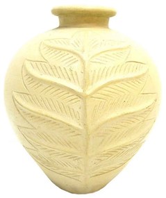 Πήλινο Βάζο-Πυθάρι C 7151 Beige Υ.55cm  Π.50cm  Β.20cm Πηλός