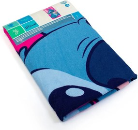 Παιδική Πετσέτα Θαλάσσης Microfiber (70x140) Dimcol Lilo & Stitch 118 Fuchsia