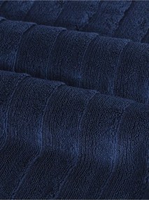 Stewehome Πετσέτα μαλλιών από βαμβάκι με ζακάρ ύφανση 70x140 cm