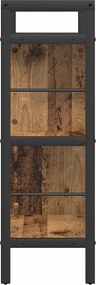 vidaXL Ράφι Βιβλίων 5 επιπέδων 75 x 30 x 91 εκ. Επεξεργασμένο Ξύλο