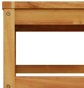vidaXL Τραπέζι Κήπου 63 x 63 x 30 εκ. από Μασίφ Ξύλο Ακακίας