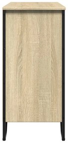 vidaXL Ντουλάπι Sonoma Δρυς 91x35,5x74,5 εκ. από Επεξεργασμένο Ξύλο