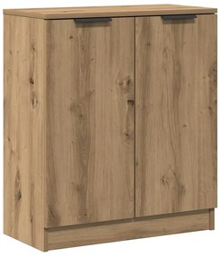 vidaXL Μπουφές Αρτισιανή Δρυς 60 x 30 x 70 εκ. από Επεξεργασμένο Ξύλο