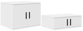 vidaXL Ντουλάπι Αποθήκευσης Λευκό 127x41x40 εκ Κατασκευασμένο από Ξύλο
