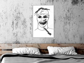 Αφίσα - Scary Clown - 20x30 - Χρυσό - Χωρίς πασπαρτού