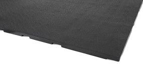 Amila Λαστιχένιο Πάτωμα Original Πλακάκι 100x100cm 15mm Μαύρο (94470)
